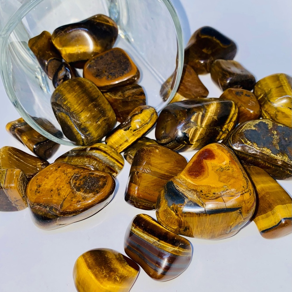 Tiger’s Eye Tumbled Crystal
